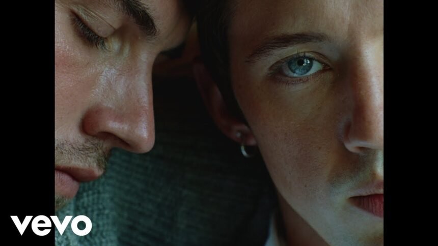Troye Sivan performing in the official FF music video.