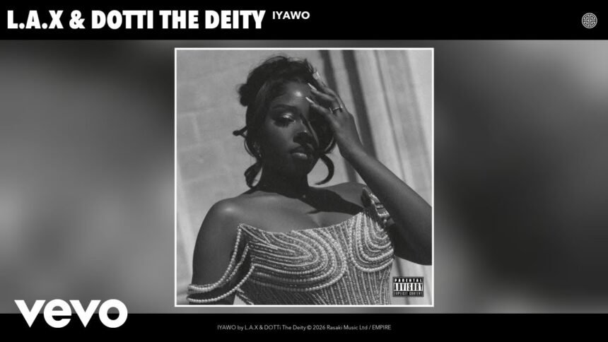 Official single artwork for IYAWO by L.A.X & DOTTi The Deity