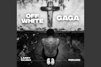 OFF WHITE single by Larry Gaaga featuring Peruzzi cover art