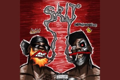 Cover image showing the title "Salt" with artist names 6uff and ODUMODUBLVCK, designed by The Iron Facility