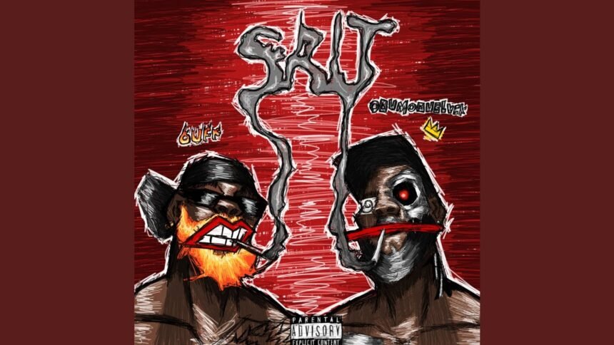 Cover image showing the title "Salt" with artist names 6uff and ODUMODUBLVCK, designed by The Iron Facility