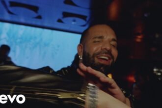 Drake and Don Toliver in the official music video for Solar Eclipse.
