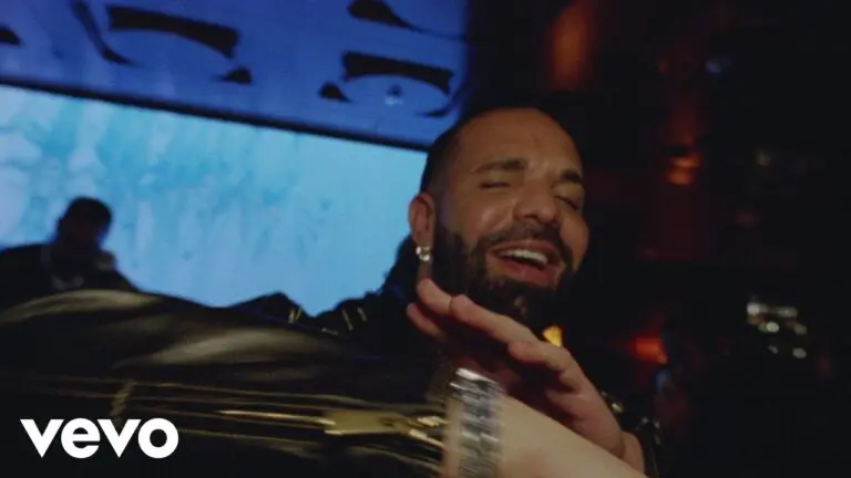 Drake and Don Toliver in the official music video for Solar Eclipse.